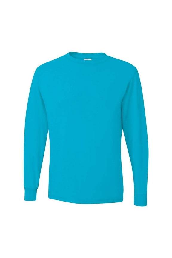 Men's Long Sleeve Cotton Poly T-Shirt 29L