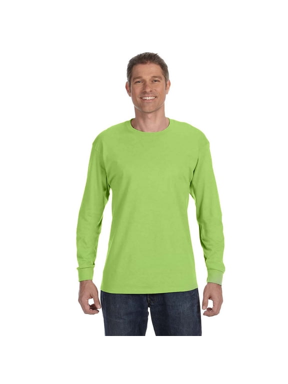 Men's Long Sleeve Cotton Poly T-Shirt 29L