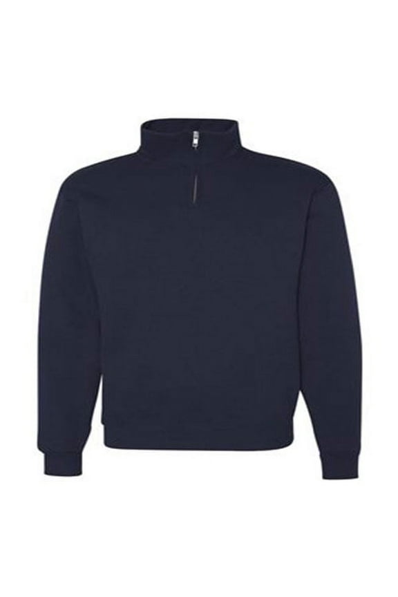 Men's NuBlend 1/4 Zip Cadet Collar Sweatshirt