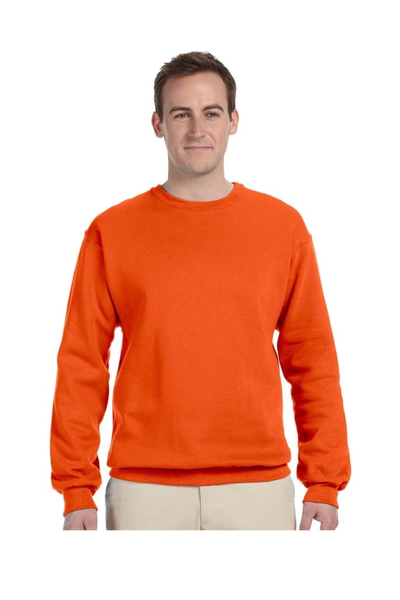 Men's NuBlend Ribbed Collar Waistband Sweatshirt, Style 562M