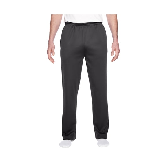 Jerzees Men's Nublend Drawcord Open Bottom Pocket Sweatpant, Style PF974MP