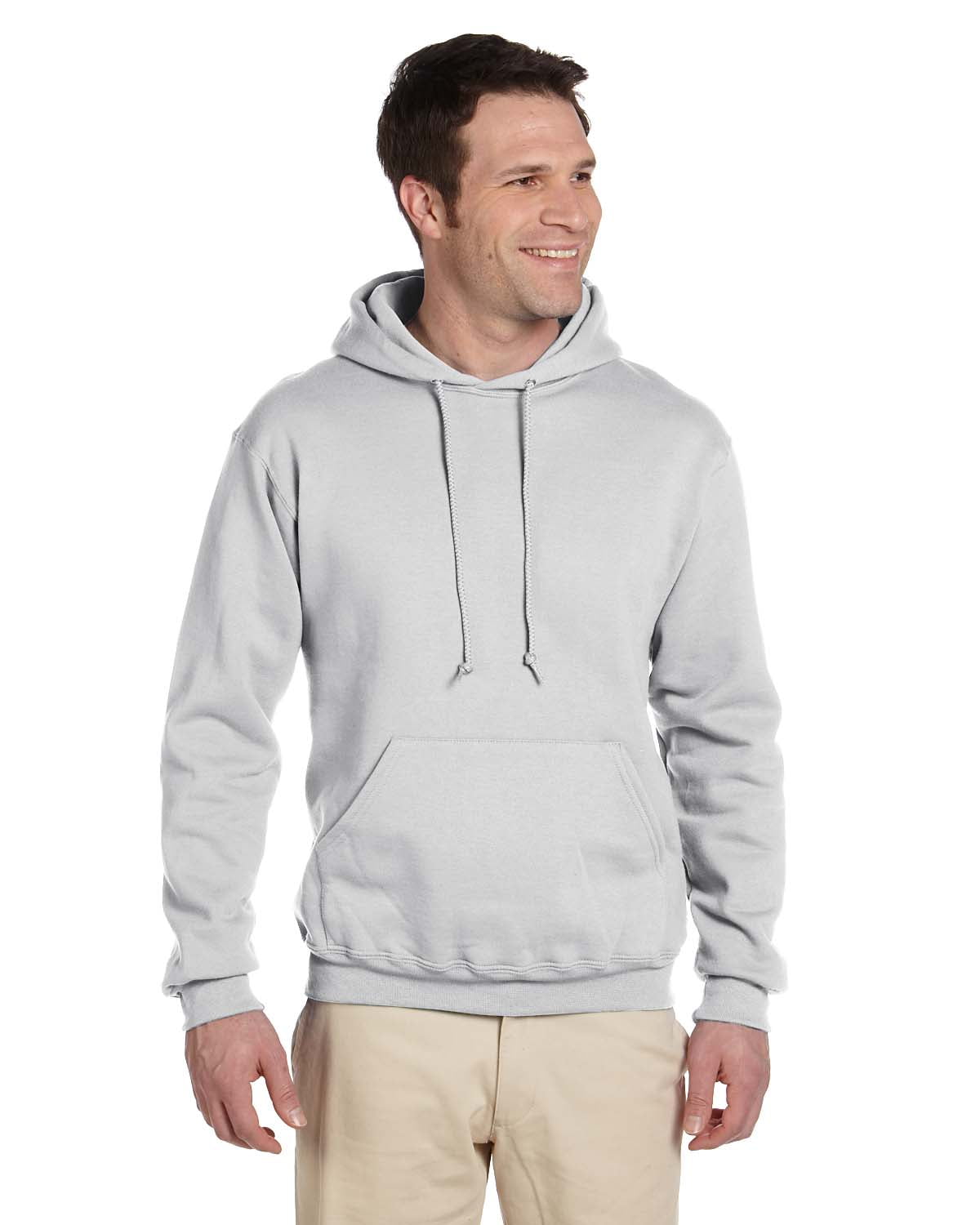 Jerzees Men's Pill-Resistant Drawstring Pullover Hooded Sweatshirt, Style 4997M