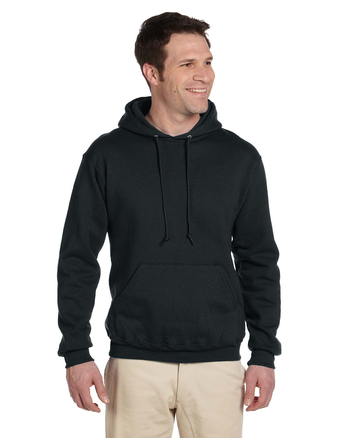 Jerzees Men's Pill-Resistant Drawstring Pullover Hooded Sweatshirt, Style 4997M