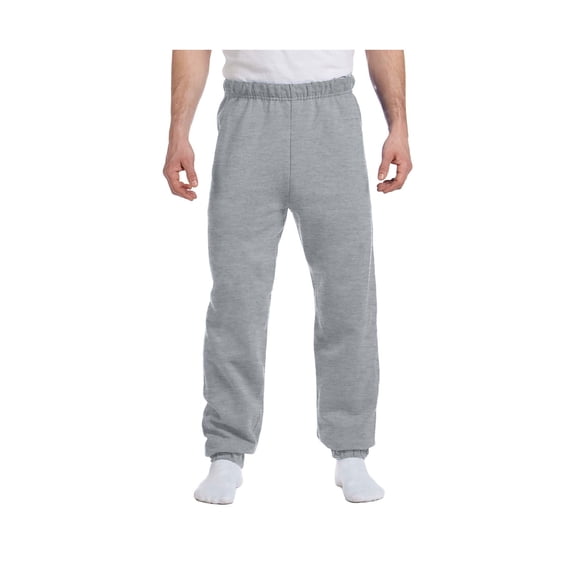 Jerzees Men's Preshrunk Waist Pill Resistant Fleece Sweatpant, Style 973M