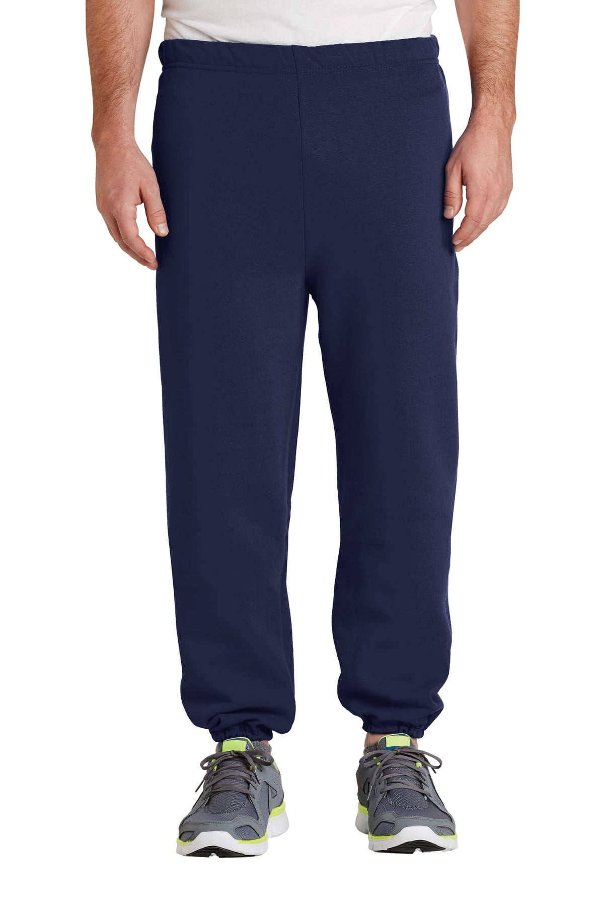 Jerzees Men's 8 Oz. NuBlend Fleece Sweatpants | 50/50 Cotton-Polyester, True Red, Size S