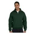 thumbnail image 1 of Jerzees Men's Quarter-Zip Cadet Collar Pullover Sweatshirt, Style 995M, 1 of 1