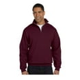thumbnail image 1 of Jerzees Men's Quarter-Zip Cadet Collar Pullover Sweatshirt, Style 995M, 1 of 1