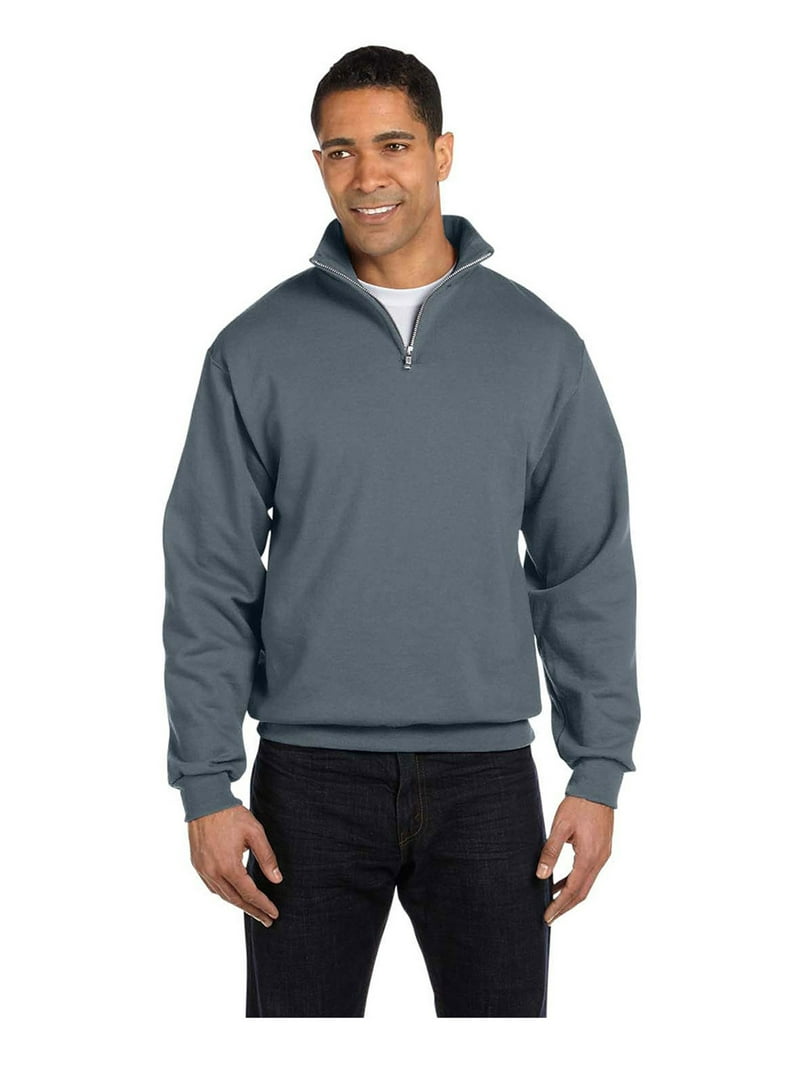JERZEES グレー スウェット 3X Jerzees NuBlend 1/4-Zip Cadet Collar Sweatshirt | Product