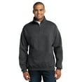 thumbnail image 1 of Jerzees Men's Quarter-Zip Cadet Collar Pullover Sweatshirt, 1 of 1