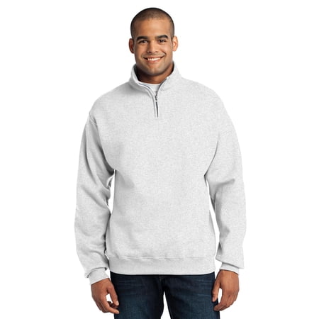 Jerzees Men's Quarter-Zip Cadet Collar Pullover Sweatshirt