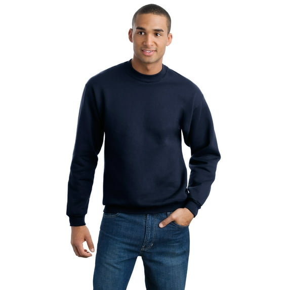 Jerzees Men's SUPER SWEATS NuBlend Crewneck Sweatshirt - 4662M