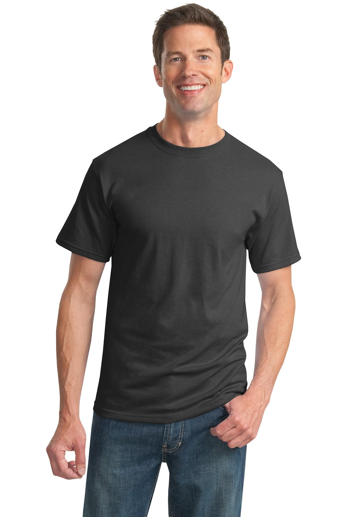 Jerzees Men's Short Sleeve 50/50 Cotton/Poly T-Shirt. 29M - Walmart.com