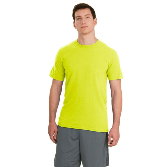 Jerzees Men's Sport Active 100 Percent Polyester Short Sleeve T-Shirt. 21M