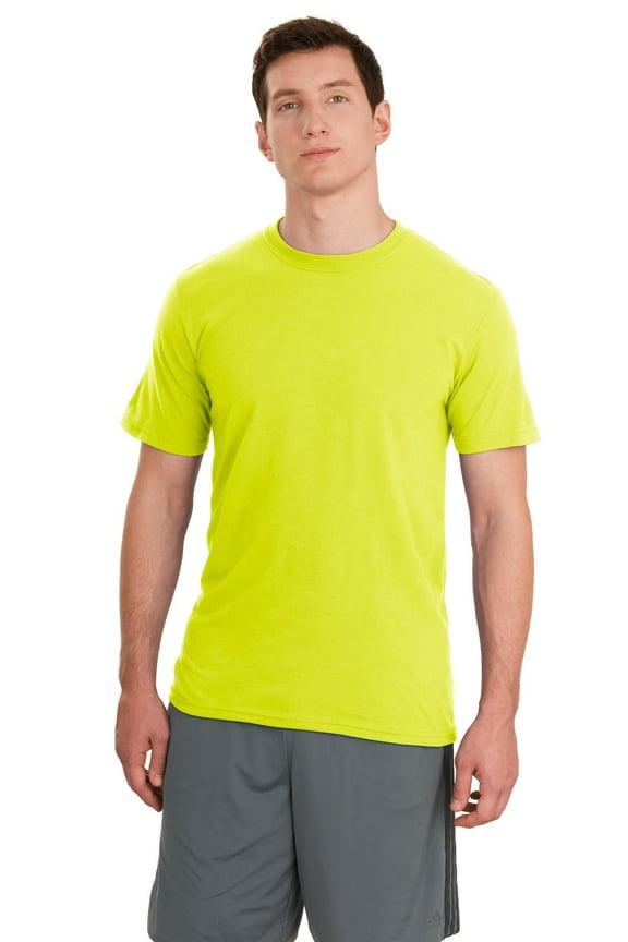 Men's Sport Active 100 Percent Polyester Short Sleeve T-Shirt. 21M