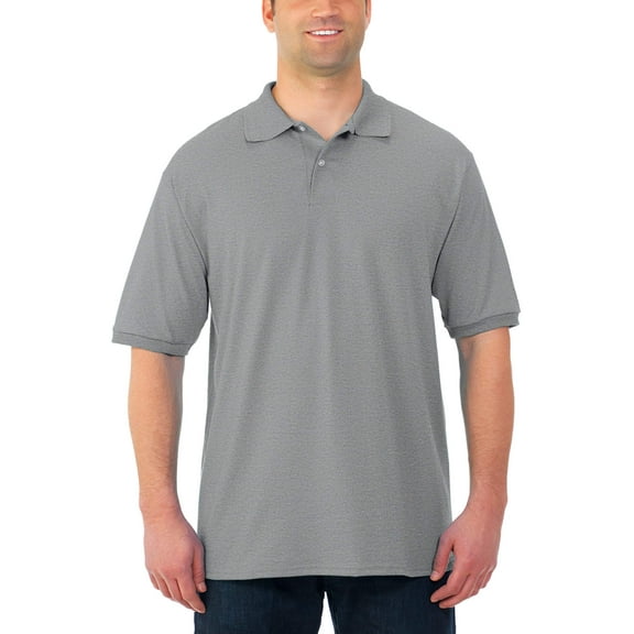 Jerzees Men's Spotshield Short Sleeve Polo Shirt