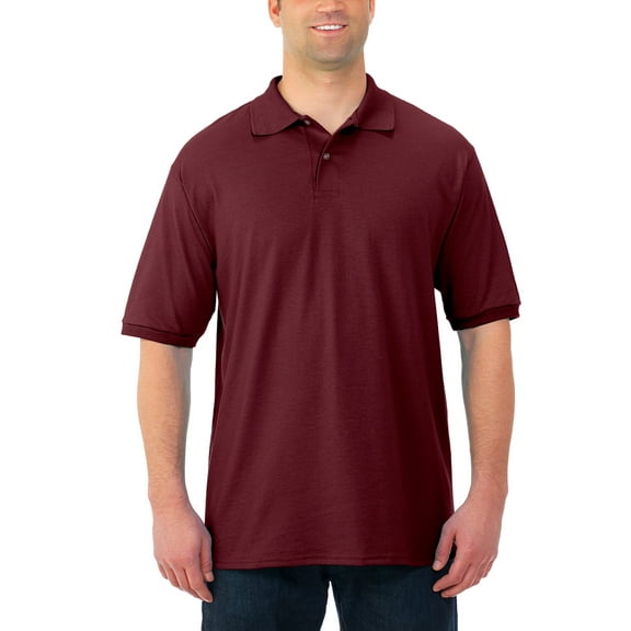 Jerzees Men's Spotshield Short Sleeve Polo Shirt