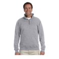 thumbnail image 1 of Jerzees Men's Super Sweats Quarter Zip Preshrunk Pullover, Style 4528M, 1 of 1