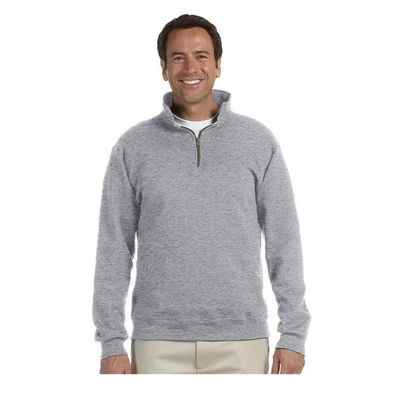 JERZEES - Super Sweats NuBlend Quarter-Zip Cadet Collar Sweatshirt - 4528MR