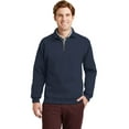 thumbnail image 1 of Jerzees Men's Super Sweats Quarter Zip Preshrunk Pullover, 1 of 1