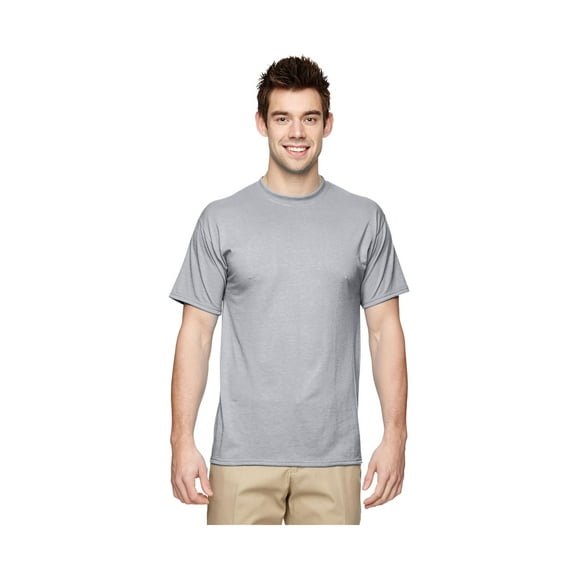 Jerzees Men's Tear Away Label 1X1 Rib Collar T-Shirt, Style 21M