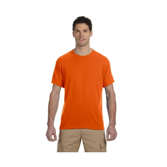Jerzees Men's Tear Away Label 1X1 Rib Collar T-Shirt, Style 21M