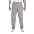 thumbnail image 1 of Jerzees Men's Three Needle Covered Elastic Waistband Pant, Style 4850MP, 1 of 1