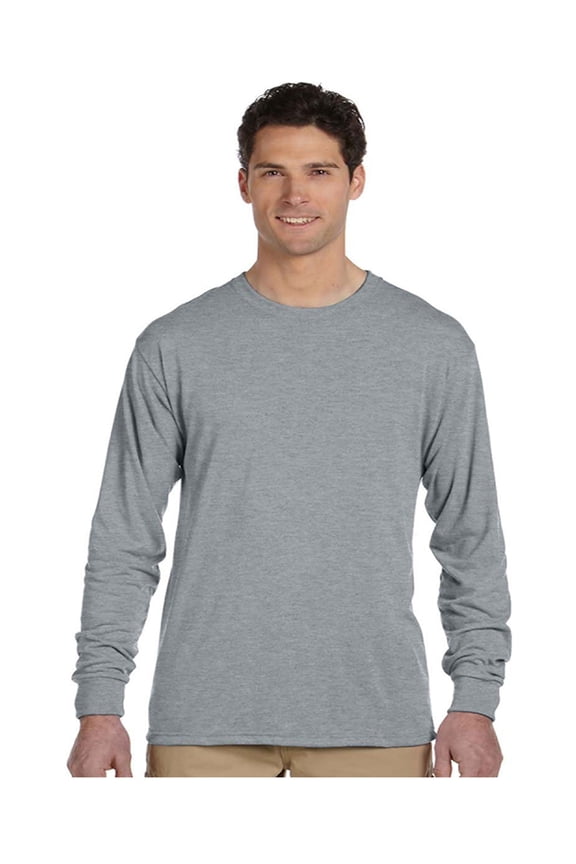 Men's Two Eedle Hemmed Bottom T-Shirt, Style 21ML