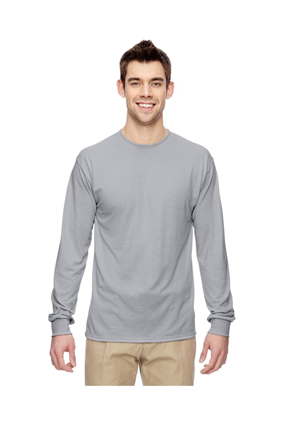 Men's Two Eedle Hemmed Bottom T-Shirt, Style 21ML