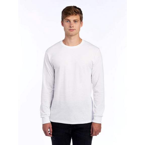 Jerzees Men's and Big Men's Dri-Power Long Sleeve T-Shirt with Moisture Wicking and Odor Protection, Sizes S-3XL