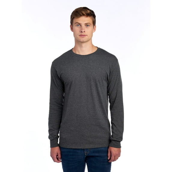 Jerzees Men's and Big Men's Dri-Power Long Sleeve T-Shirt with Moisture Wicking and Odor Protection, Sizes S-3XL