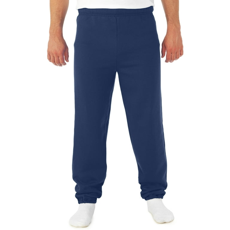 Jerzees Men's and Big Men's Fleece Elastic Bottom Sweatpants 