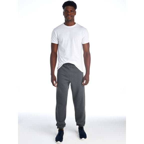 Jerzees Men's NuBlend Fleece Elastic Bottom Sweatpants, Sizes S-3XL