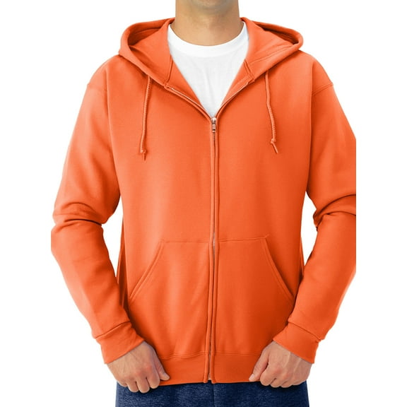 Jerzees Men's NuBlend Fleece Full Zip Hoodie Sweatshirts, Sizes S-3XL