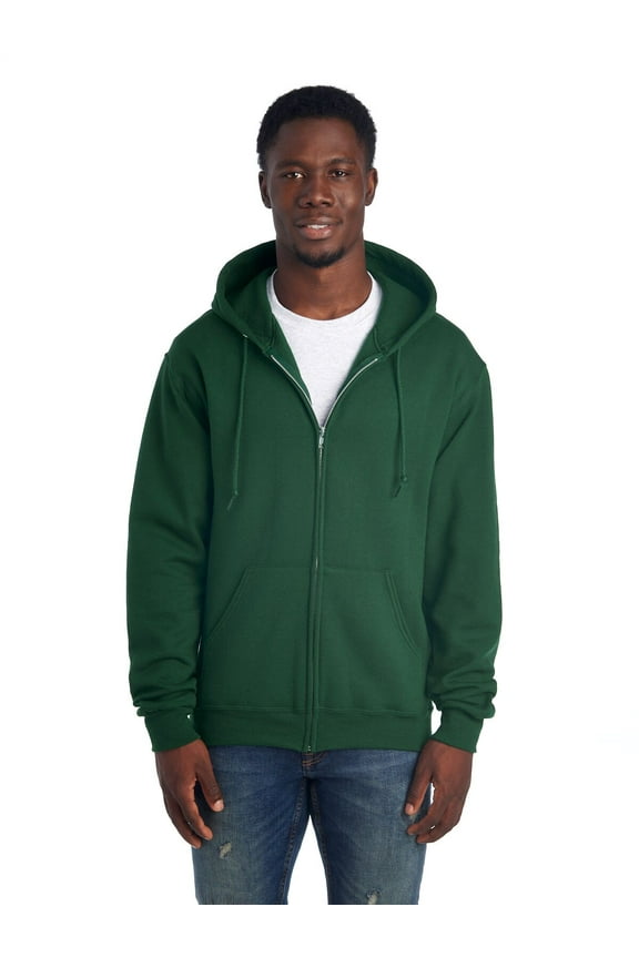 Men's NuBlend Fleece Full Zip Hoodie Sweatshirts, Sizes S-3XL