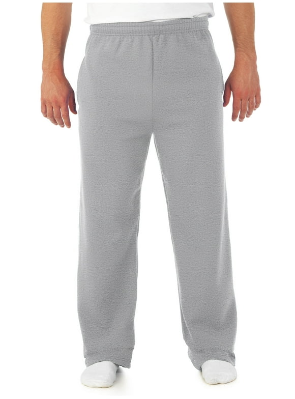 Mens Sweatpants Open Bottom