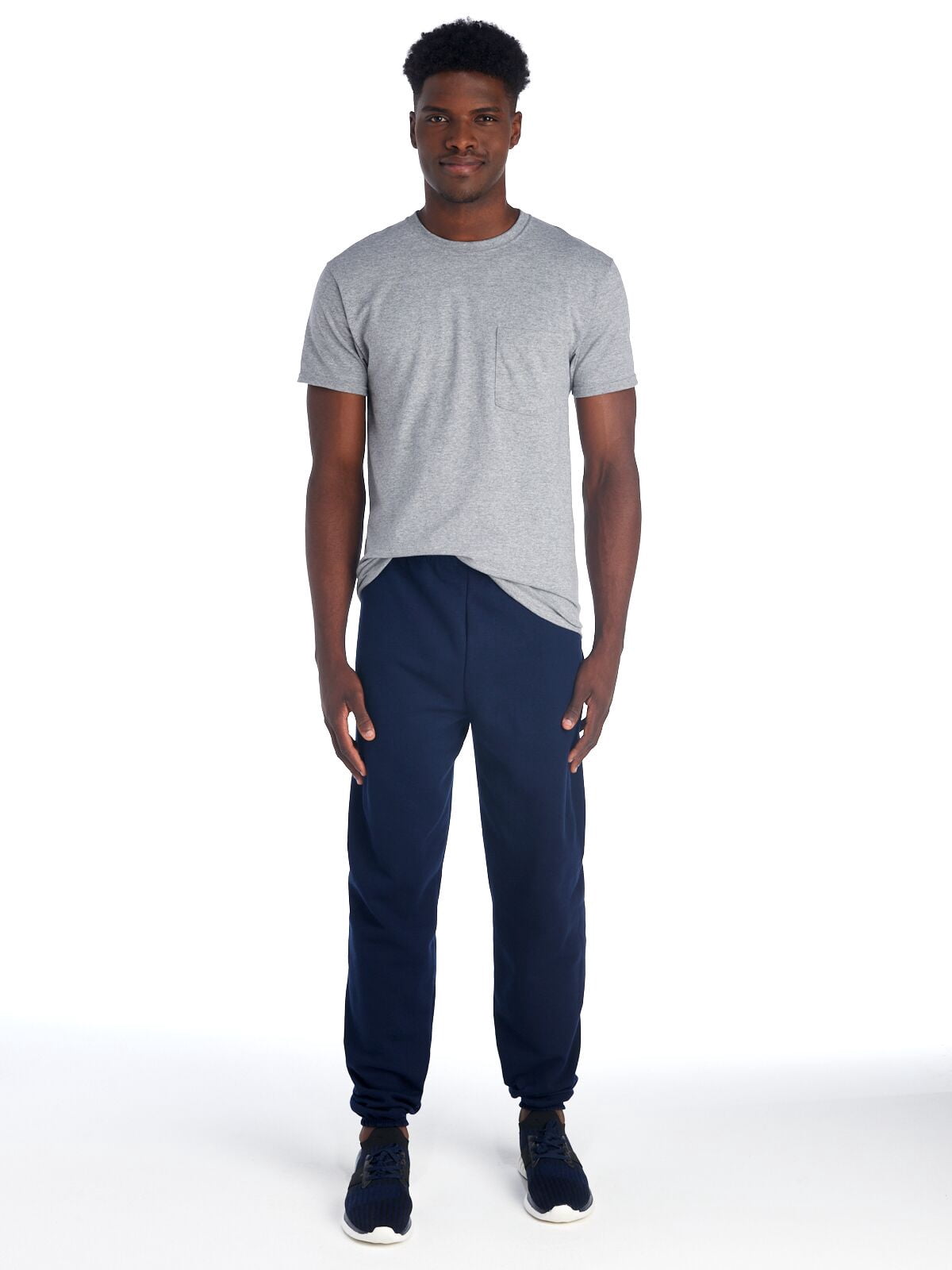 Jerzees Men's NuBlend Fleece Elastic Bottom Sweatpants, Sizes S-3XL