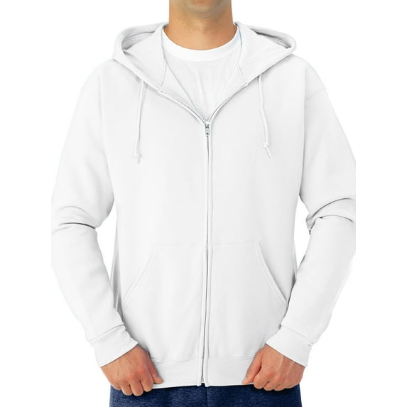 Jerzees Men's NuBlend Fleece Full Zip Hoodie Sweatshirts, Sizes S-3XL
