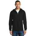 thumbnail image 1 of Jerzees Men's long Sleeve NuBlend Full-Zip Hooded Sweatshirt - 993M, 1 of 1