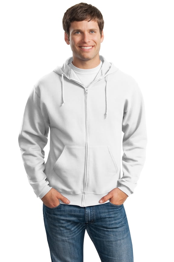 Men's long Sleeve NuBlend Full-Zip Hooded Sweatshirt - 993M