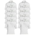 thumbnail image 1 of JERZEES 436P ADULT 5.6 OZ. SPOTSHIELD POCKET JERSEY POLO, White, L, Pack 10, Mens Polo Shirts, 1 of 1
