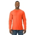 thumbnail image 1 of Jerzees Mens DRI-POWER Sport Long Sleeve Crew T-Shirt, M, Blazing Orange, 1 of 4