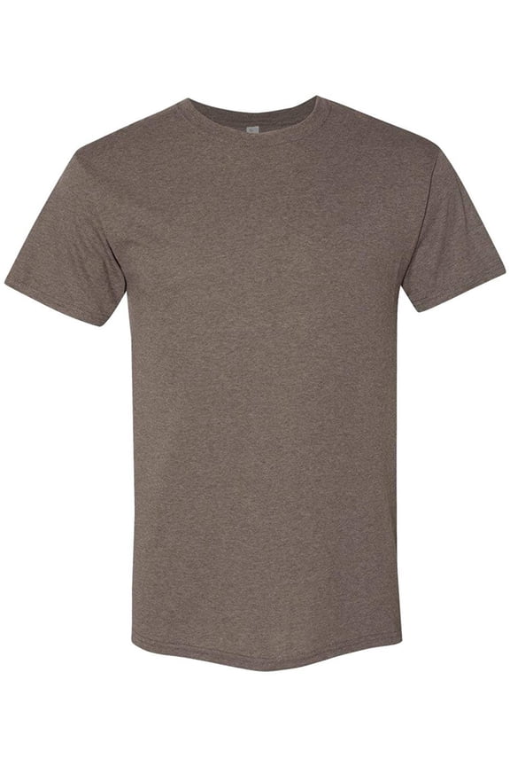 Mens Dri-Power Active Triblend T-Shirt 601MR Brown Heather s