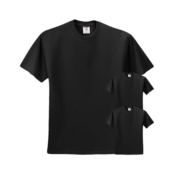 Jerzees Mens Heavyweight Blend T-Shirt, Pack of 3
