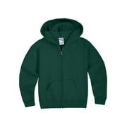Jerzees Mid-Weight Fleece Full-Zip Hooded Sweatshirt