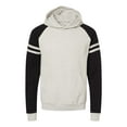 thumbnail image 1 of Jerzees NuBlend Varsity Color-Block Hooded Sweatshirt - 97CR (2 PACK), 1 of 1