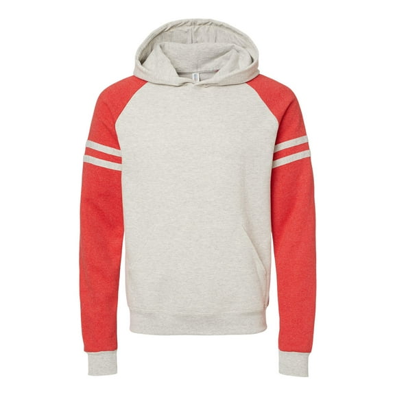 Jerzees NuBlend Varsity Color-Block Hooded Sweatshirt - 97CR