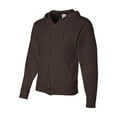 thumbnail image 1 of Jerzees NuBlend ZipHood Choco, 1 of 3