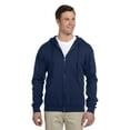 thumbnail image 1 of Jerzees Nublend Adult Full-Zip Hooded Sweatshirt , 993MR , J NAVY , XX-Large, 1 of 1