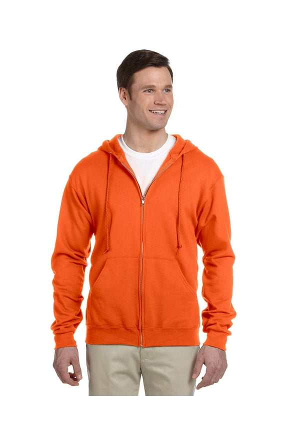 Adult 8 oz. NuBlend Fleece Full-Zip Hood - 993
