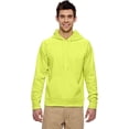 thumbnail image 1 of Jerzees PF96MR 6 oz. Sport Tech Fleece Pullover Hoodie Safety Green S, 1 of 2